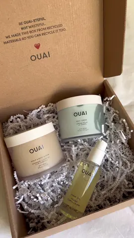 a little ouai haul 🤍 @the OUAI #skincare #skincarehaul #haul #haultok #skintok #beauty #BeautyTok #ouai #theouai