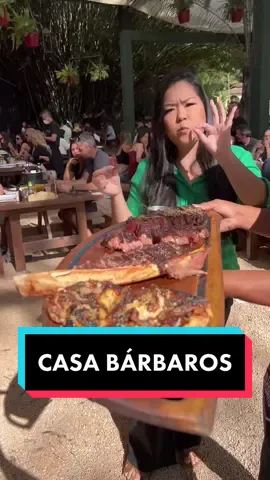 Tudo ficou R$ 120 por pessoa 🤩 #casabarbaros #churrasco #campinas #carne