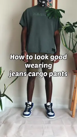 How to look good wearing Jeans Cargo Pants #OOTD #mensfashion #menstyle #StreetFashion #streetwear #outfitideas #cargopants