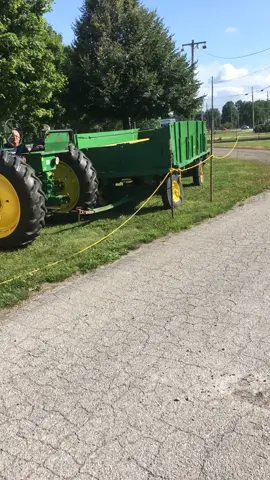 Lining a few our tractors up at last years fair. Should have a lot more to take this year