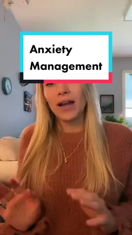 A tip to manage anxiety from a therapist! #MentalHealth #mentalhealthmatters #MentalHealthAwareness #therapy #therapist #counseling #anxiety #therapytiktok #positivity