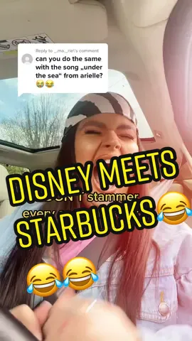 Reply to @_.ma._rie  my girl @rosieandendo hyping me up in the background 👏🏻👌🏻😂💗✨ #girlwithstammer#starbucksdrivethru#starbucks#stammer#stutter