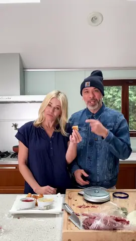 Two cultures, one egg roll. Another Jewipino classic. @chelseahandler #jokoy #cooking #jewipino