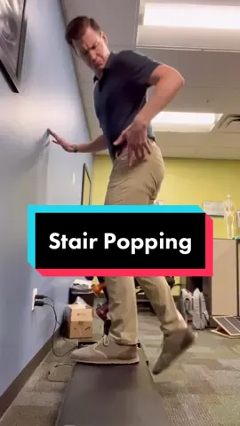 This is a common cause of that popping sensation on the side of the hip. #physicaltherapy #stairstepperworkout