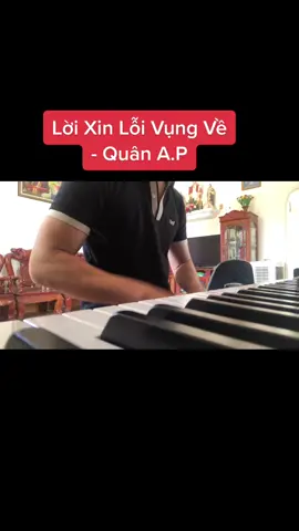 Mình chọn buông tay khi yêu thương vẫn còn.Chọn xa nhau sau từng chiều đưa đón. #loixinloivungve #quanap #piano