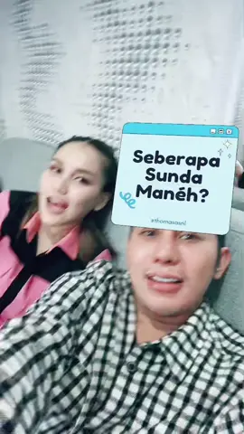 Diajar nyarios sunda heula yuk hehhehe @kriznafahrezi 🥰😝