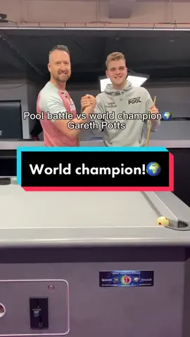 Guess I’ll need a rematch soon @garethpotts8ball 😂😂😂 @ultimatepool