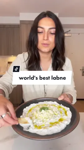 World's best labne dip 🔥 @Karoun Dairies #cooking #labneh #appetizer #persian #wlw #persianfood