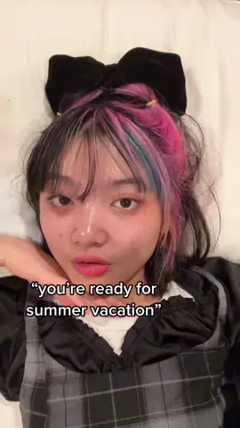excited for my stress free for two months