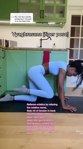 Reply to @amy_bib  start with 3-5 rounds each leg and increase gradually 🤍 #postpartum #postnatal #yogatok #backpain #nanserawellness #LearnOnTikTok #yoga