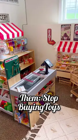 I’ll take pretend play over electronics any day ☺️ @playwithmicah #fyp #playroom #sahm #sahmlife #toys #playroominspo #PringlesCanHands