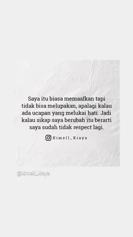 memaafkan tapi tidak melupakan