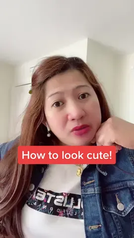 The right way how to look cute😂😅 #cute #tips #fypシ #foryoupage #justforlaughs #weekendhabits #bisdaknibai