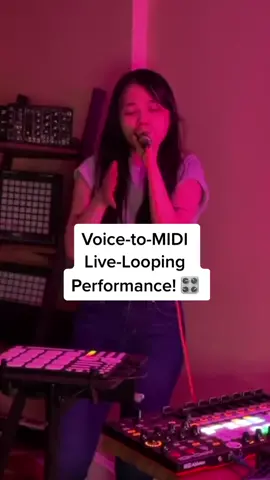 Don’t miss this amazing performance by @dolltr!ck in which she uses Dubler for some Voice-to-MIDI live-looping! Link to full performance in our bio 🎛
