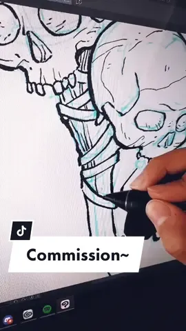 Adelram // Otro diseño de personaje que me encargaron 🔥🙌🏻 #characterdesign #anime #manga #entintado #inking #artist #commission #commissionart #chile