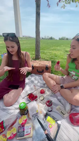 So many national mall picnics in my future 🔮 #dc #washingtondc #dctiktok #dctok #picnic #nationalmall #washingtonmonument #traderjoes #dcfoodie #Vlog #twentysomething #postgrad @daniithomasss @madspennington