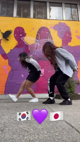 @ainniemaeda 💜👯‍♀️ it’s been 2 years since I’ve danced with this one. #dance #damcechallenge #neyo #neyochallenge #kpop #couples #becauseofyou #vancouver @NE-YO