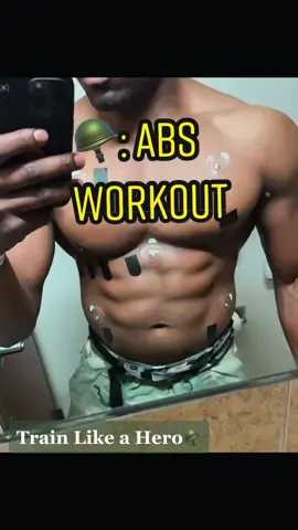 U.S Soldier Ab Workout #abs #abworkout #workout #Fitness #bodybuilding #military #army #forthood #tx #fyp #viral #miltok #GymTok #4u #shredded #fit