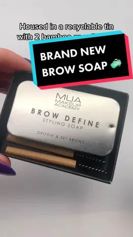 Check out our 🌟 BRAND NEW 🌟 Brow Define Styling Soap – only £5 🙌 Click the link in our bio to shop now! #muacosmetics #makeup #newmakeup #newness #browsoap #soapbrows #brows #browsonfleek #browshaping #harrystyles #asitwas #fyp