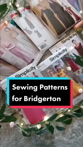 Bridgerton costumes are fun because you can do anything you want! #sewing #patterns #simplicity #mccalls #regencygown #janeausten #prideandprejudice #teaparty