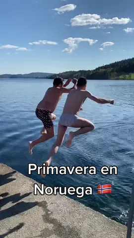 Un finde de amigos, nieve, sol y playa! 😍 #noruega #norway