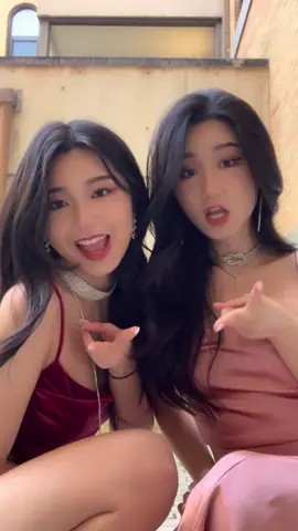 UGHH addicted to this audio 🥰🥰 #gyaru #twins #sisters #korean #asian #kpop #dance #music #formal #dress #fyp