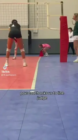 YASSSS line judging is a whole new game @rachhein26 @avaace_2209🏐 (@soph ORGINAL VID) @gabii @lucysarna @amoran30 @juleyuh