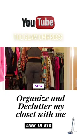 Can you function when your home is in an uproar? Neither can I! Watch how I organize and Declutter my closet The OCD edition! #cleanwithme #declutteringtips #cleaningcloset #organizehacks