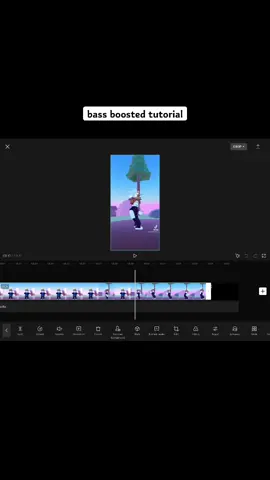 capcut bass boost! #bassboosted #funny #capcut #fyp #foryou
