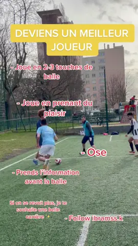 Pour plus de conseils et devenir la meilleure version de toi même abonne toi ! #football #advice #fypシ