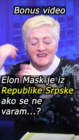 Elon Musk je iz Republike Srpske potvrdili su mi :D #jovankajolic