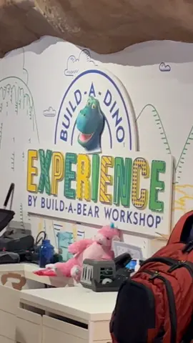 Oh yeah #buildabear or #buildadino at #trexcafe #disneysprings #dannypibbetexplores #dannypibbet