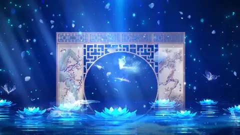 video background bướm và sen - background butterfly and lotus #LearnOnTikTok #editvideo #effect #butterfly #bướm #lotus #hoasen