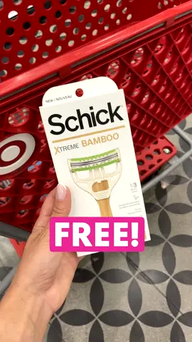 🎯FREE Schick Bamboo Razor at Target! Deal Ends May 6th 💃🏼             Go to:👉🏻TinaLikes.com/2razor👈🏻       #calicouponer #couponmom #schickrazor