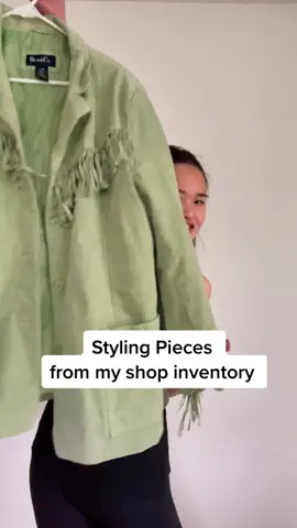what do you think will be trending this spring/summer  #fringejacket #suedejacket #sustainablefashion #buyongalaxy #wintertospring #transtionfashion #tipsandtricks