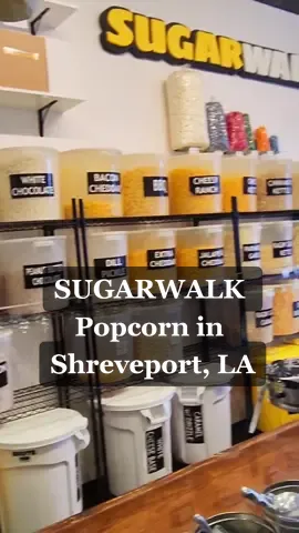 I absolutely love Sugarwalk Popcorn! They have all my favorite treats🥰 #shreveportlouisiana #bossiercity #candy #popcorn #gummies #treats #foodtiktok #eat
