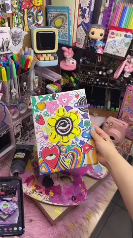 Eye flowers? yup 👁 wait till the end for the effect! @zoomerang_app #zoomerang_app#zoomerang#fypシ#art