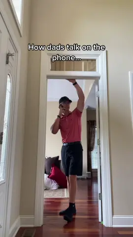Whose dad does this 😂 #fyp #dads #dadsoftiktok #phone #phonecall #pov #funny