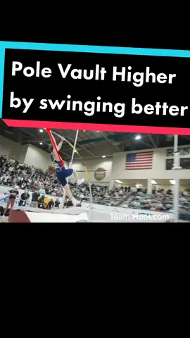 Pole Vault higher by swinging better!#teamhoot #polevault #polevaulter #trackandfield #polevaulting #vault #vaulting #vaulter #athletics #swing #howtopolevault #invert #coach #coaching #f#Fitness