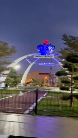 Muar -Night View/Khalidi Roundabout#Bandar Maharani#Bandar Diraja#Muar#johordarultakzim🔴🔵