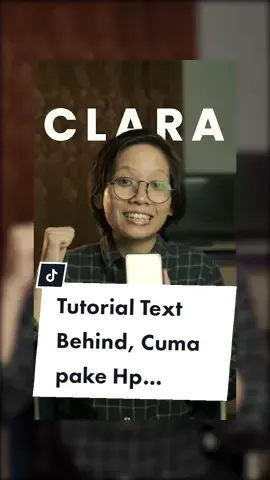 Tutorial Text Behind cuma pake hp. #tutorial #tutorialgampang #tutorialcupcut #gampangbanget #capcut_edit #xybca #fyp #xzybca