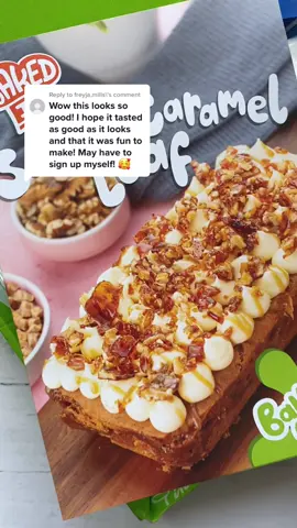 Reply to @freyja.mills Salted Caramel Loaf | Baking Club 🍞❤️ #bakedin #caramel #baking #bakewithme #cake #baketok