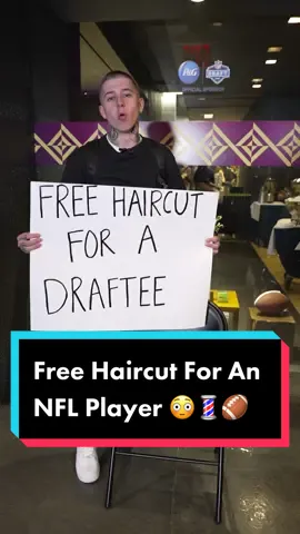 Came out to the NFL draft to bless a draftee with a haircut before the big day ✊🏼 @Old Spice #vicblends #barber #motivation #Love #MentalHealth #nfl #nfldraft