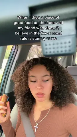 Depends on the floor…. Or the food cuz I ain’t letting some things leave me tf