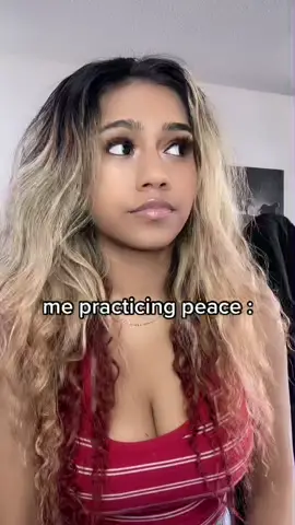 me trying to be peaceful : #fyp #foryoupage #foryou #ificanpracticepeace #fuckthathoe