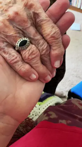 my 95 year old grandmothers hands