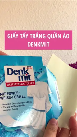 Giấy tẩy trắng quần áo cực đỉnh của Đức nè các bác #LearnOnTikTok #fyp #nhacua #xuhuong #trending #duhocsinhducreview