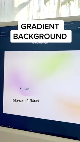 This gradient background has been requested a few times! #graphicdesigntips #designtok #designtutorial #adobeillustratortutorial #adobeillustratortips