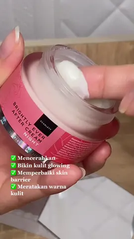 night cream scarlett❤️‍🔥 #scarlett #scarlettbrightlyeveraftercream