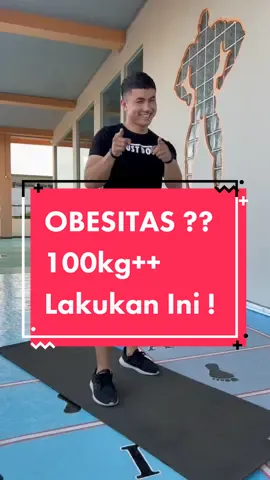 OBESITAS ?? 100kg++ LAKUKAN INI ! 🔥💪🏻 #olahragadirumah #workoutathome #olahragaringan #fyp #fypシ #olahragapemula #workoutringan #videoworkout #videoolahraga #viral #tipsdiet #caradiet #workouttiktok
